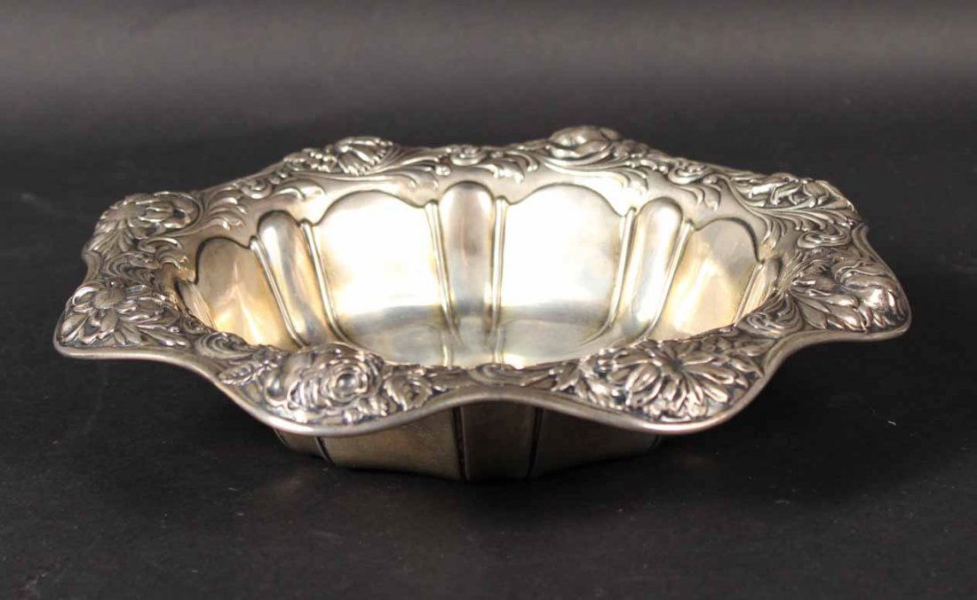 Gorham Art Nouveau Sterling Silver Circular Bowl (1 of 6)