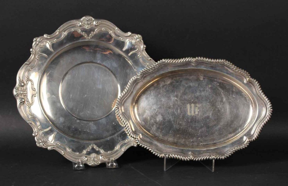 Gorham Sterling Silver Circular Tray (1 of 8)