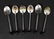 Boxed Set of Six English Silver and Enamel Spoons - 8