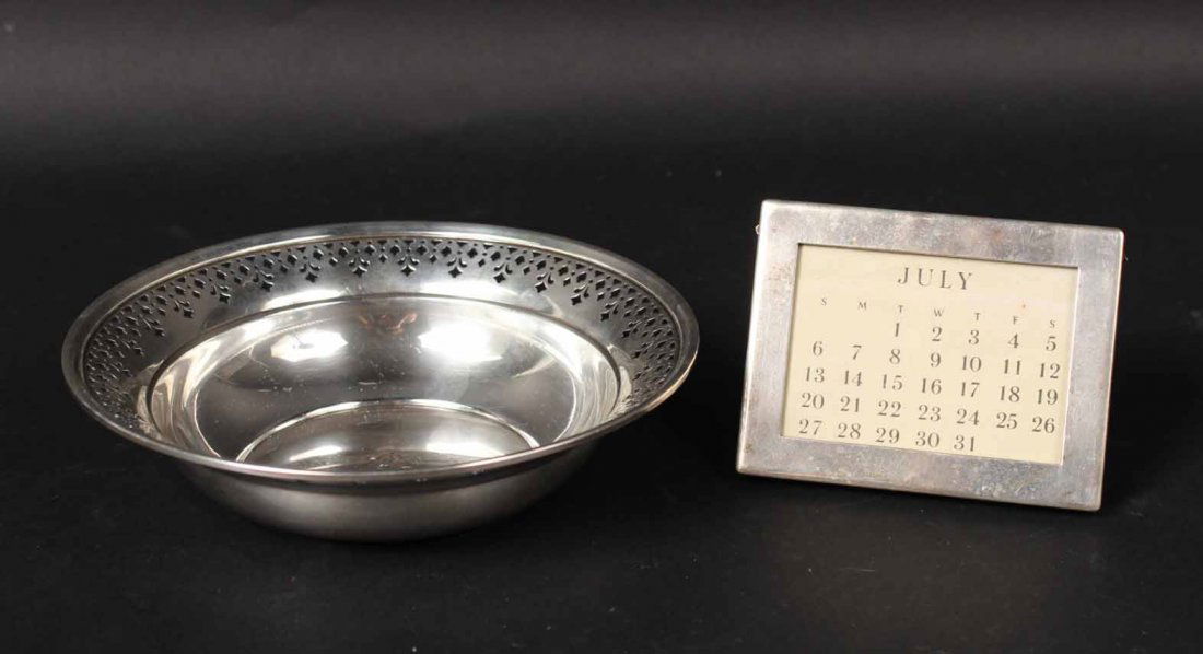 Tiffany & Co Makers Sterling Silver Circular Bowl (1 of 7)