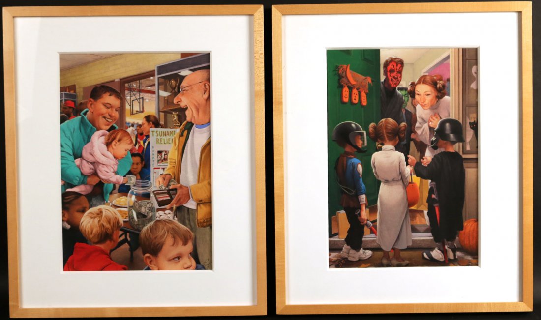 Two Mixed Medias, Illustration, Christopher Payne (1 of 9)