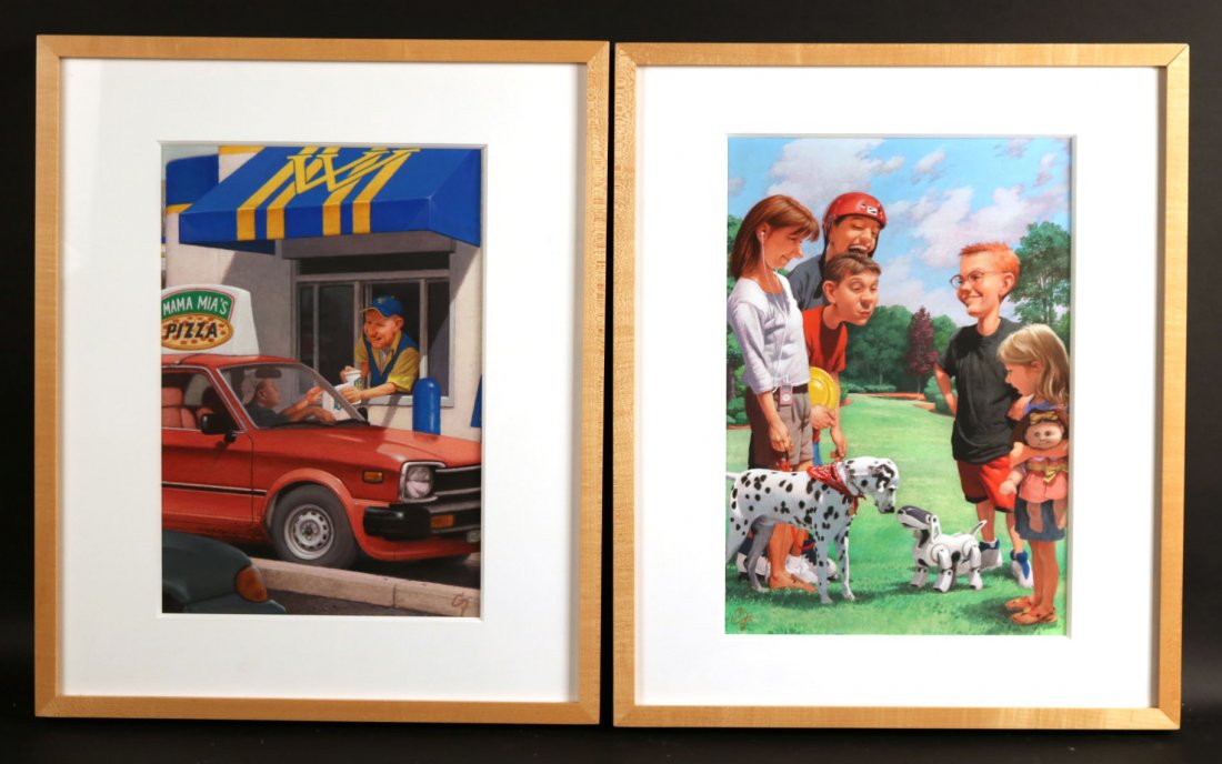 Two Mixed Medias, Illustration, Christopher Payne (1 of 9)