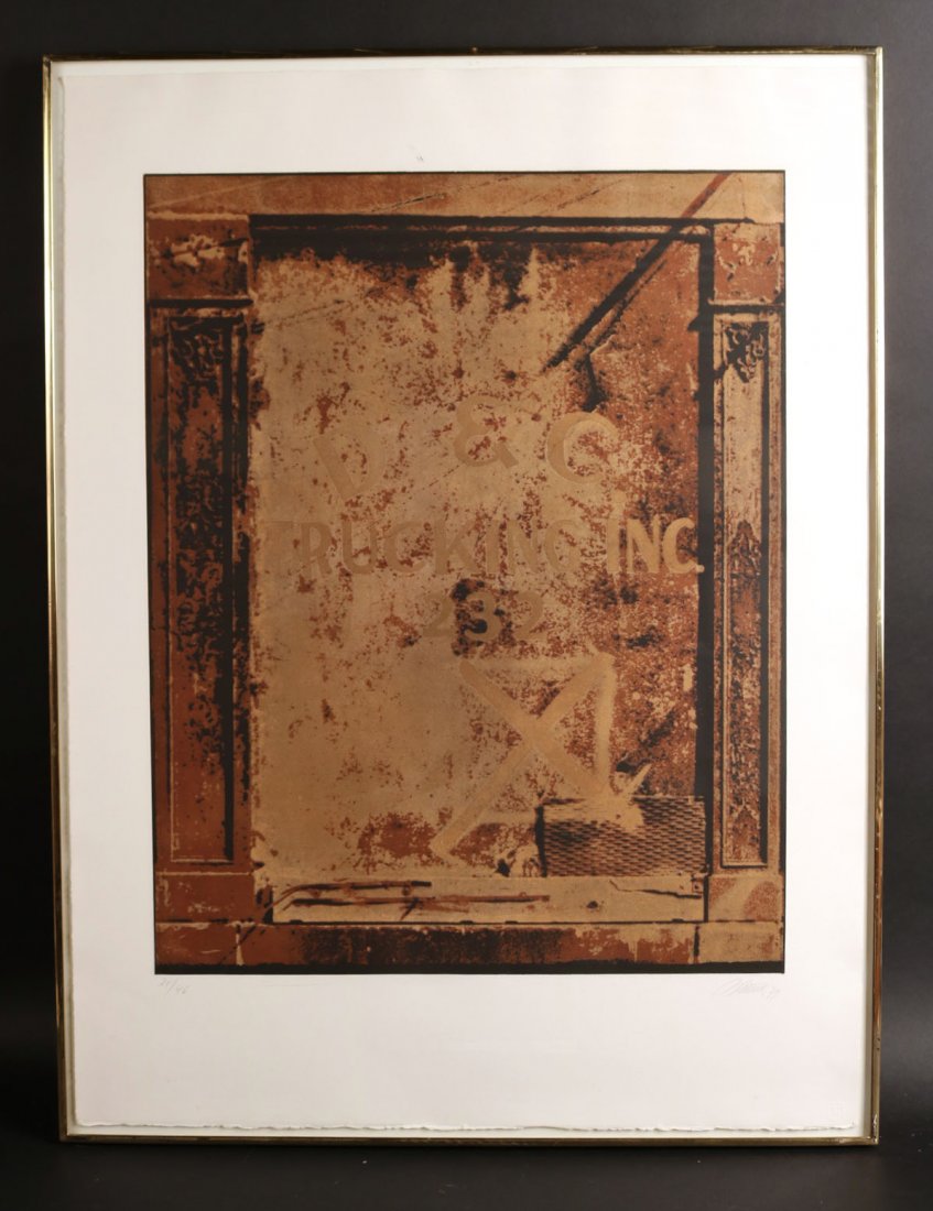 Aquatint, "Catfish Row," Gerd Winner (1 of 7)