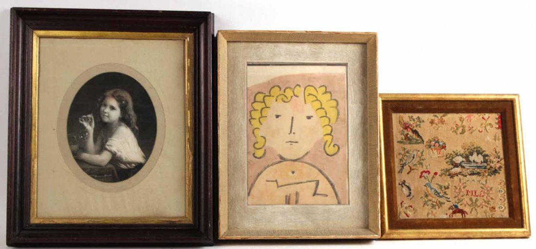 Drawing Portrait of a Woman (1 of 6)