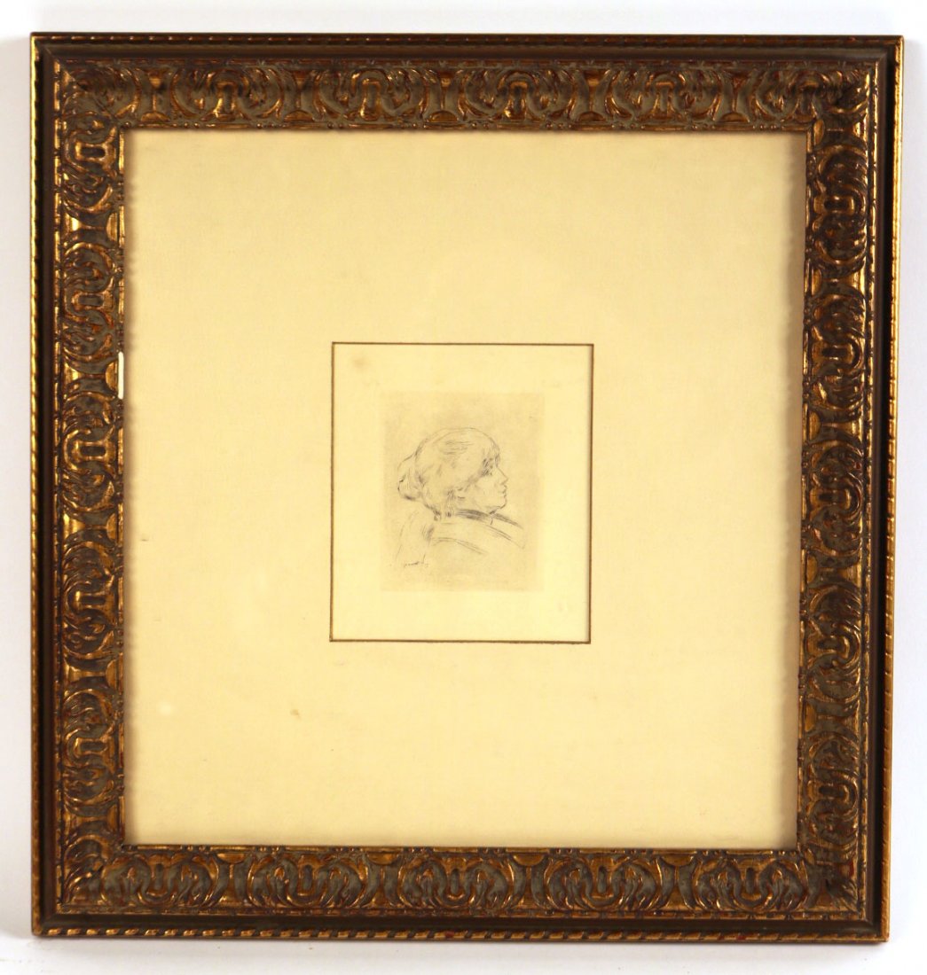 Etching Restrike, Pierre-Auguste Renior (1 of 6)