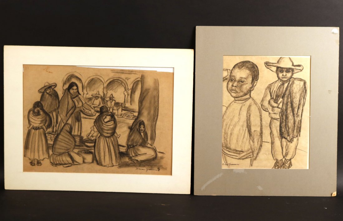 Two Mexican Drawings, Marion Greenwood (1 of 10)