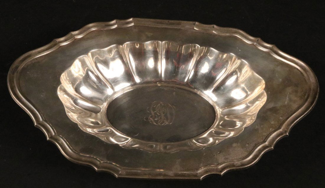 Gorham Sterling Silver Oval Bowl (1 of 4)