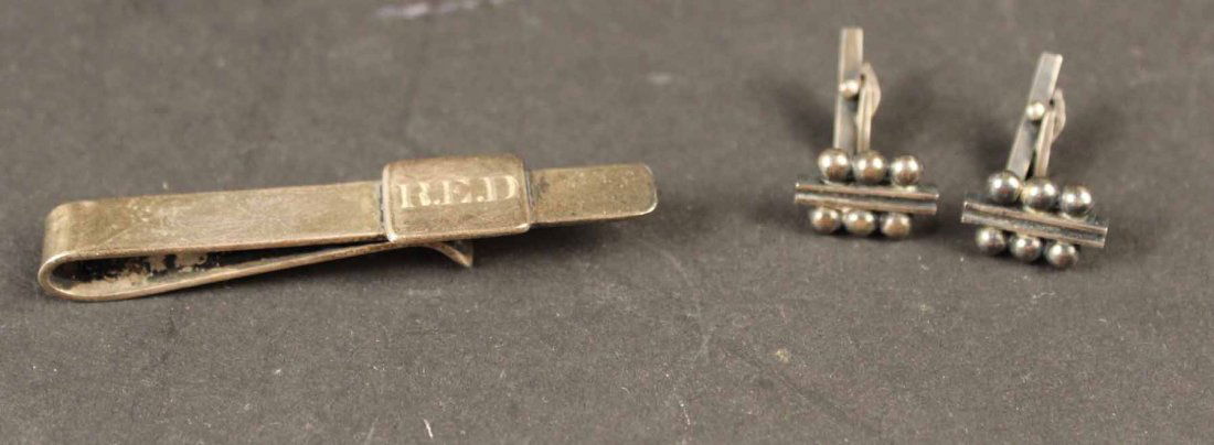 Pair of Georg Jensen Sterling Silver Cuff Links (1 of 7)