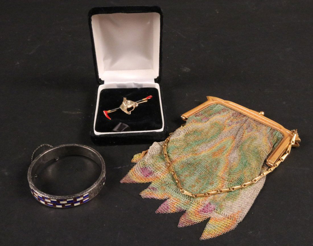 Whiting & Davis Colored Mesh Evening Bag (1 of 8)