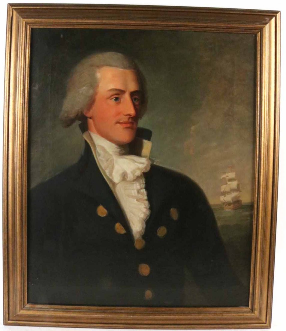 Oil on Canvas, Portrait of a Sea Captain (1 of 8)