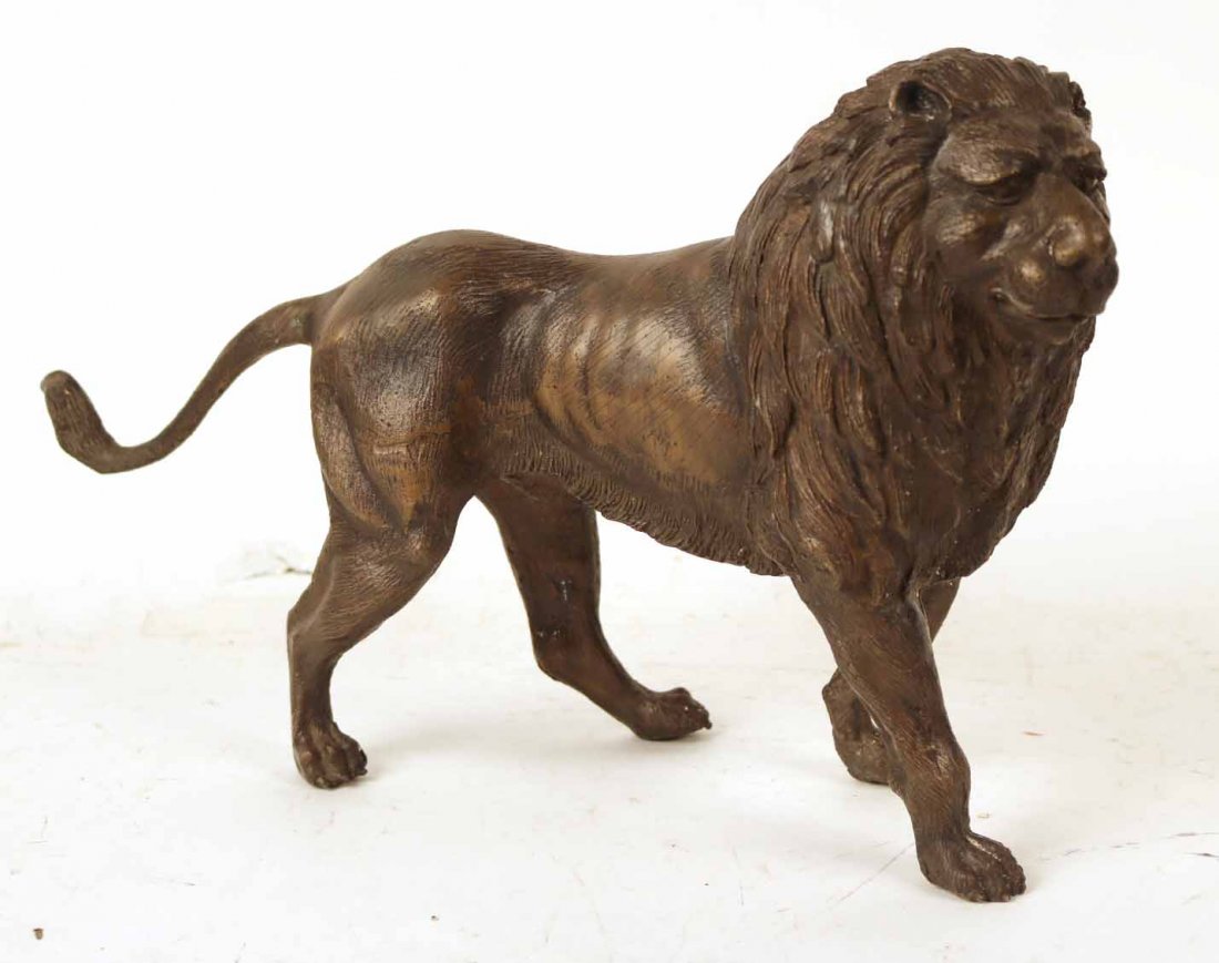 Bronze Standing Lion (1 of 6)
