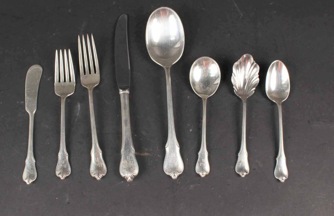 Wallace "Grand Colonial" Sterling Silver Service (1 of 7)