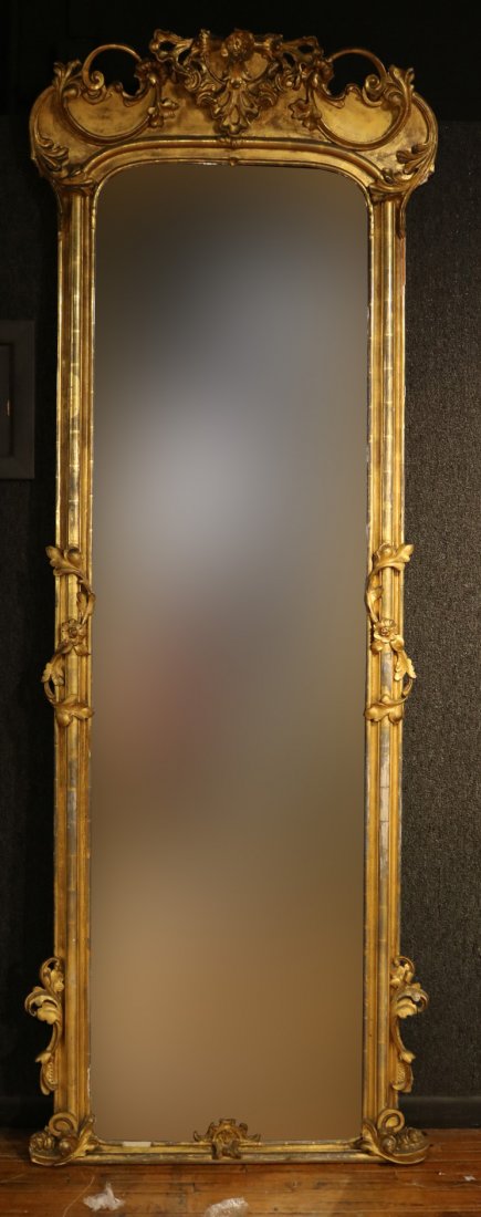 Victorian Giltwood Pier Mirror of Impressive Size (1 of 8)