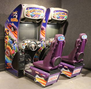 Nintendo Cruis'n Exotica Racing Game: In several parts. Apx. 6'4"h x 5'w x 6'd