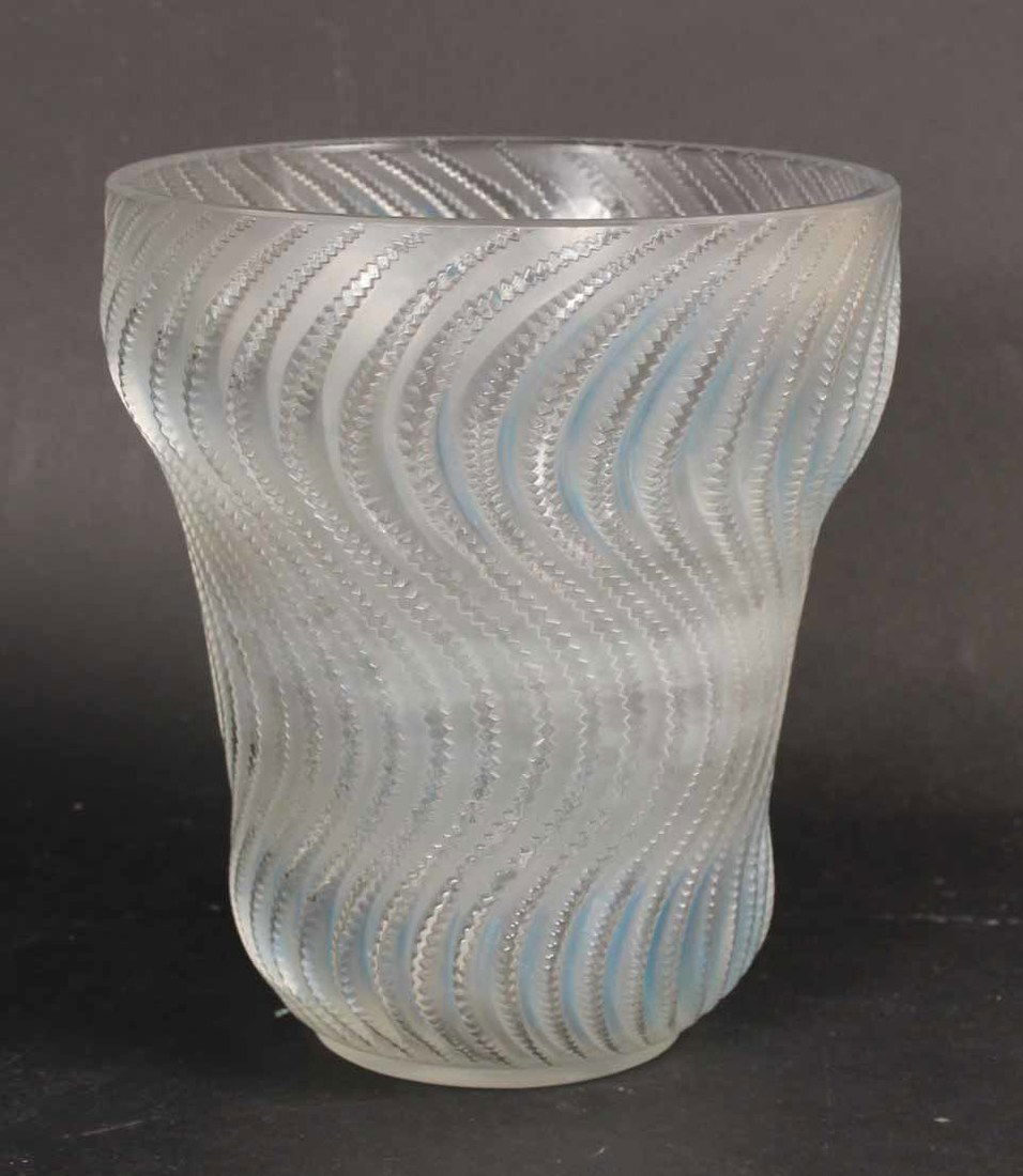 Rene Lalique Actinia Glass Vase (1 of 4)