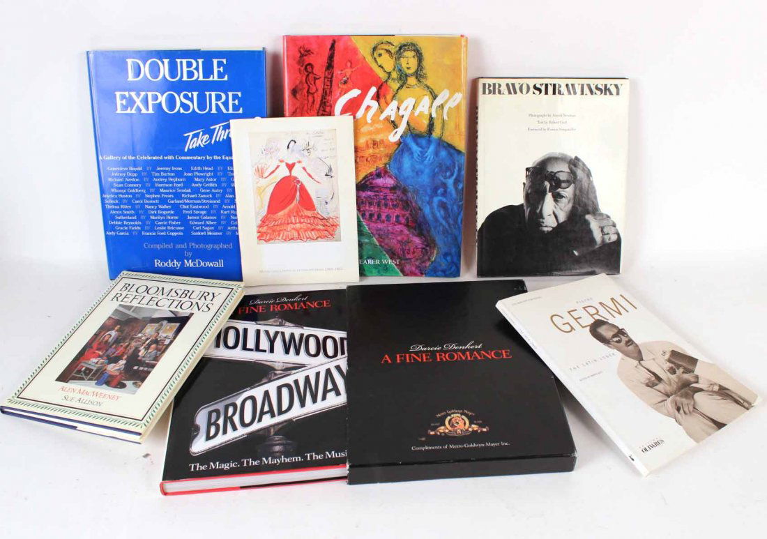 Seven Autographed Art and Film Books (1 of 10)