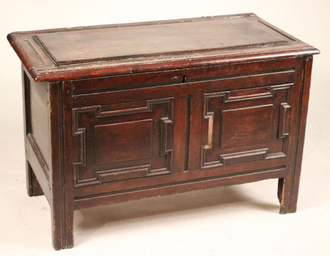 Baroque Style Walnut Blanket Chest (1 of 10)