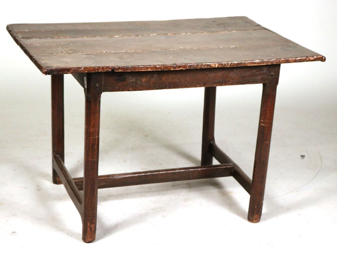 Stained Oak Tavern Table (1 of 6)