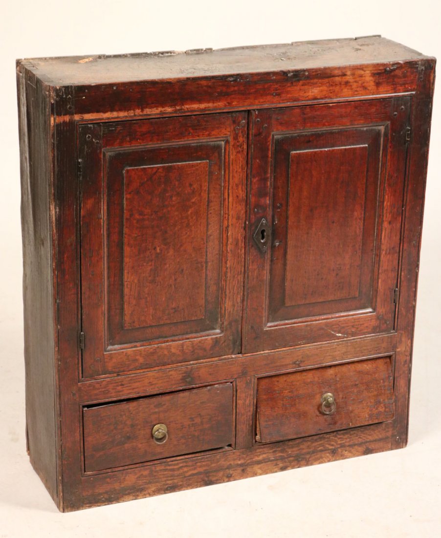 Baroque Style Walnut Cabinet (1 of 8)