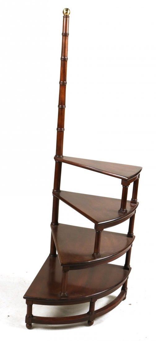 Set of Kittinger Mahogany Library Steps (1 of 7)