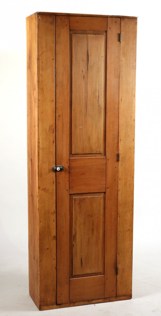 Country Pine Tall Cupboard (1 of 8)