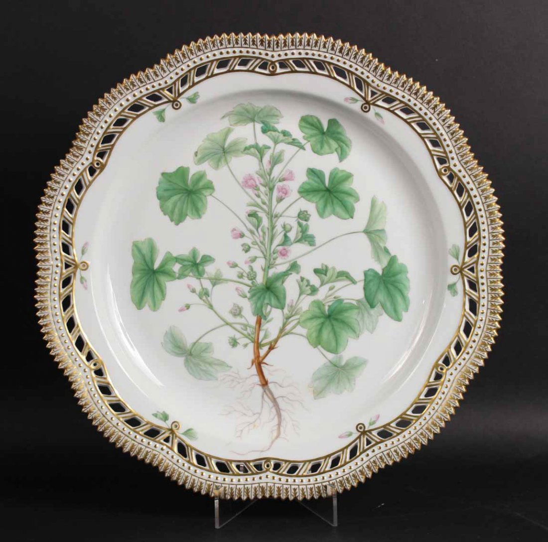 Royal Copenhagen Flora Danica Reticulated Platter (1 of 7)