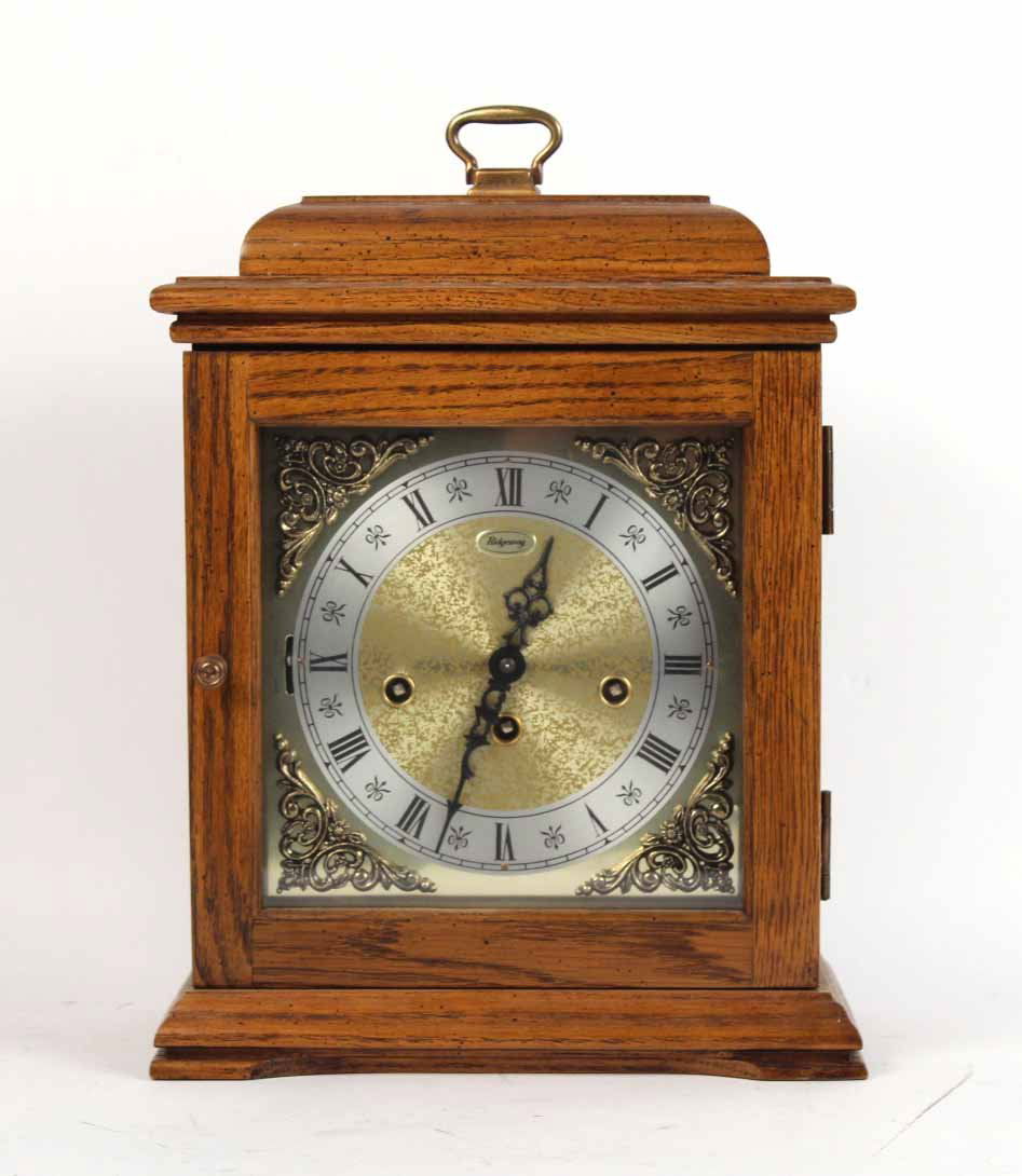 Oak Cased Ridgeway Mantle Clock (1 of 7)