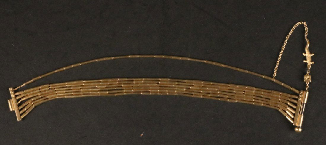 H. Stern 18K Yellow Gold Seven Strand Bracelet (1 of 6)
