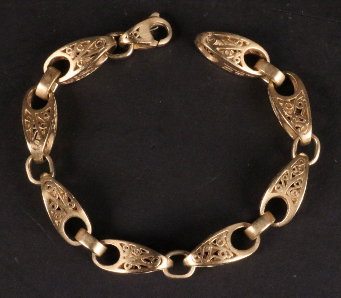 Barry Kieselstein-Cord 18K Green Gold Bracelet (1 of 4)