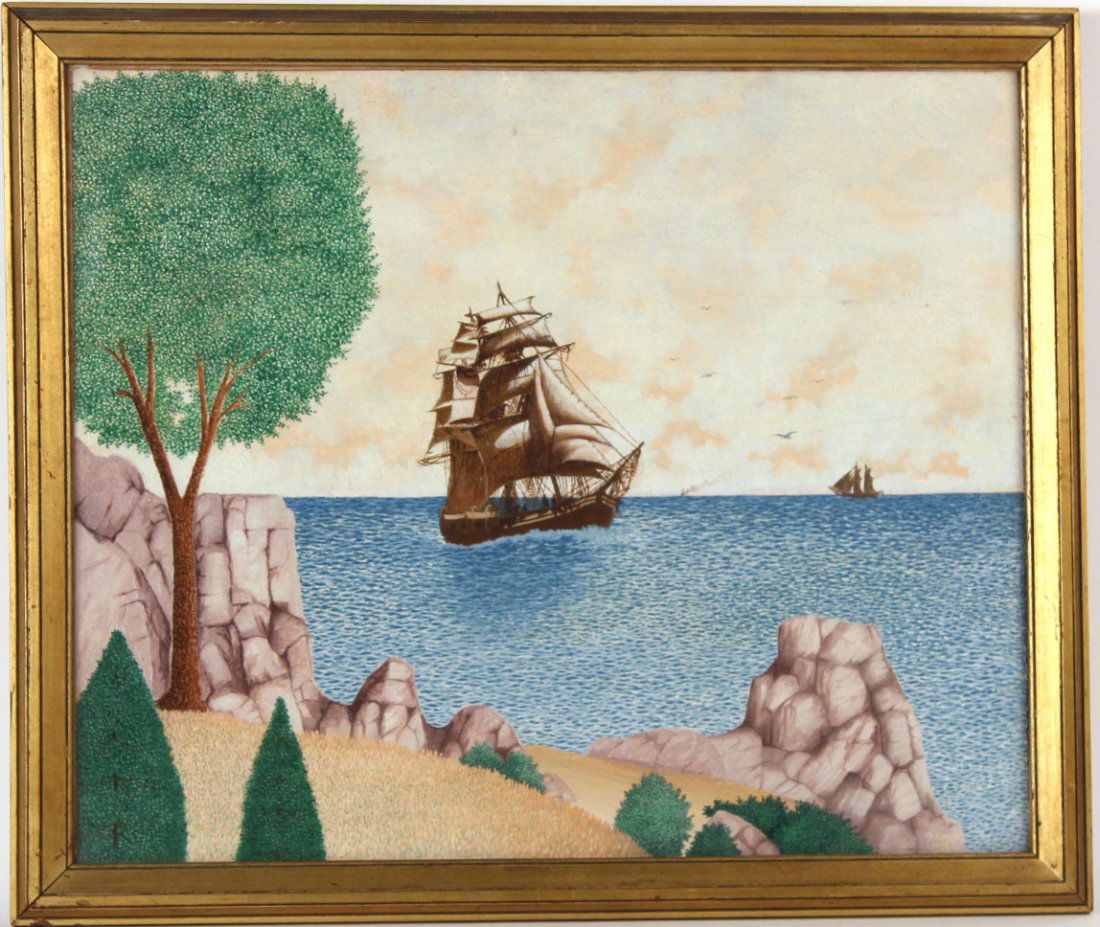 Oil on Canvas, Modern Primitive, Torvalt A. Hoyer (1 of 8)