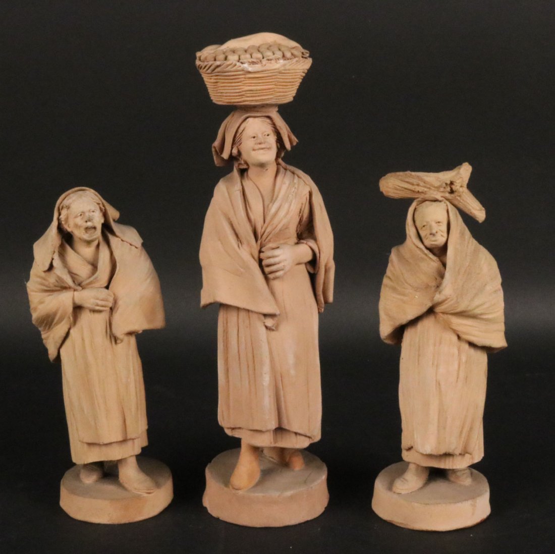 Three Terracotta Statues, Giuseppe Vaccaro (1 of 9)