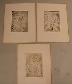 Three Etchings and Aquatints, Jules Pacin (1 of 10)