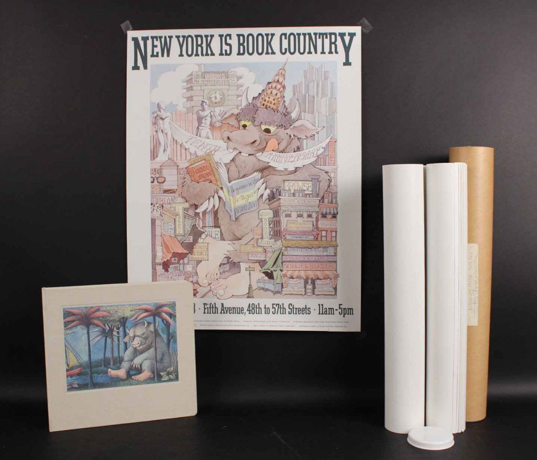 Eleven Maurice Sendak Posters, One Signed (1 of 6)