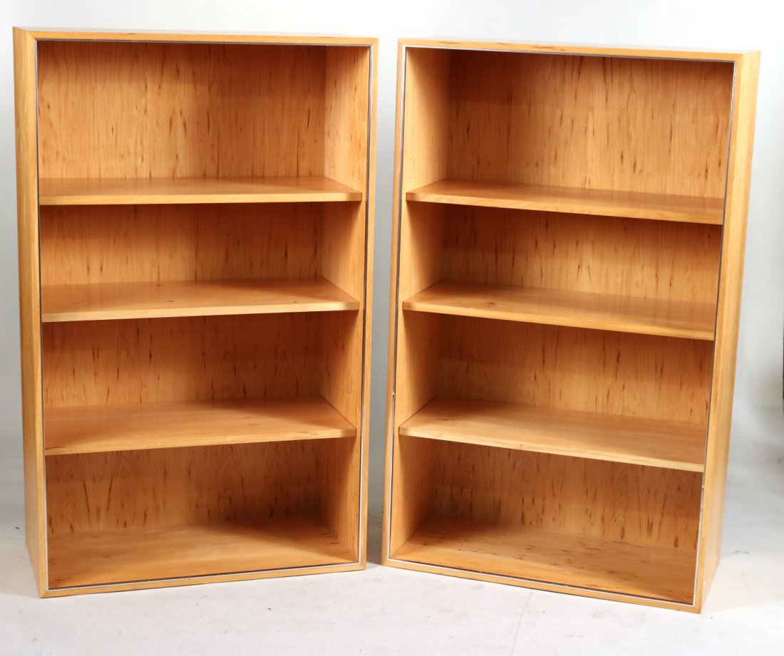Pair of Modern John Stuart Bookshelves (1 of 6)
