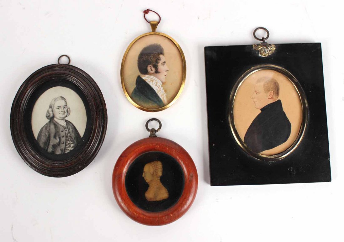 Four Portrait Miniatures (1 of 10)