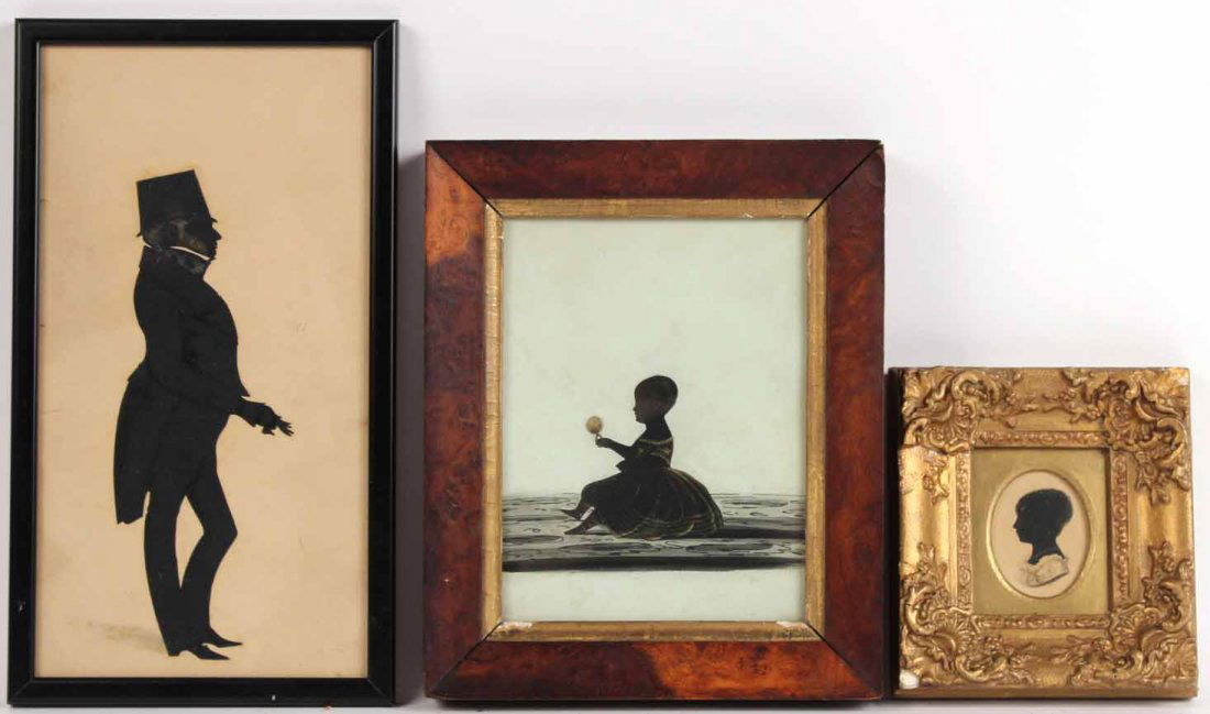 Three Portrait Silhouettes (1 of 10)