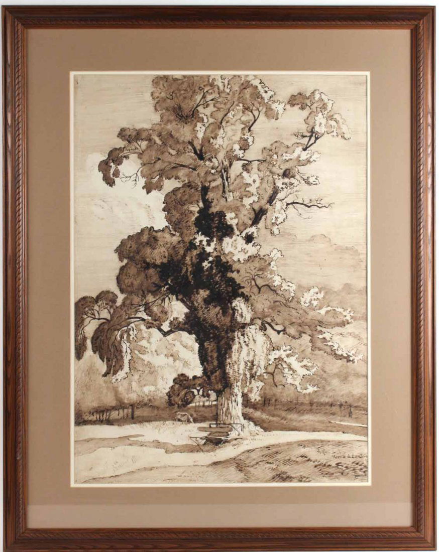 Crayon on Paper, Maurice Walter de Lambert (1 of 7)