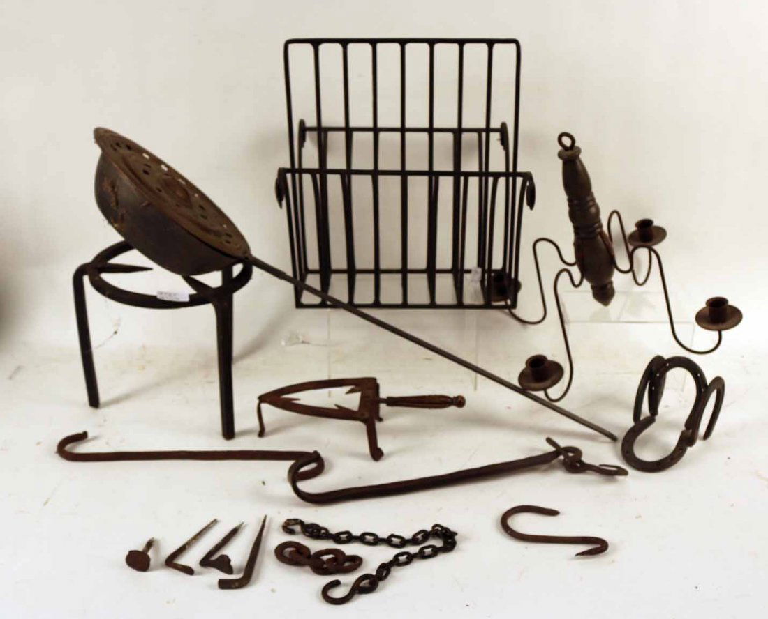 Group of Primitive Metal Articles (1 of 9)