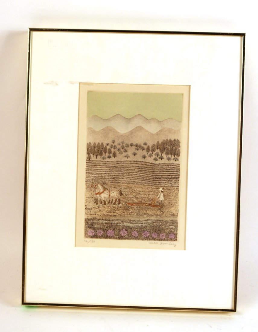 限定価格CUCA ROMLEY クーカロムレイ絵画 リトグラフ カラー