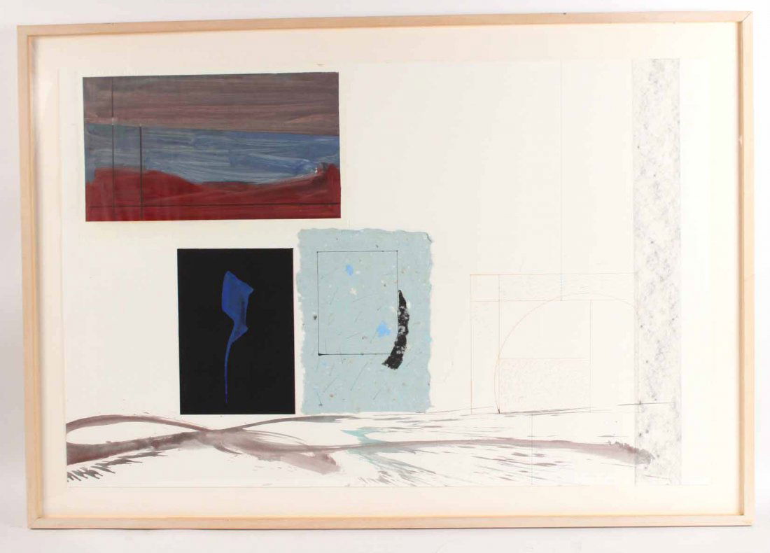 Abstract Mixed Media on Paper, Randy Williams (1 of 7)