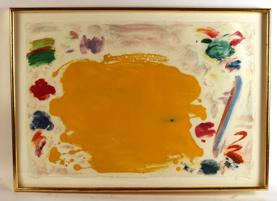 Monoprint, Yellow Note, Paul Fournier (1 of 6)