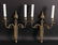 Pair of George III Style Brass Wall Sconces