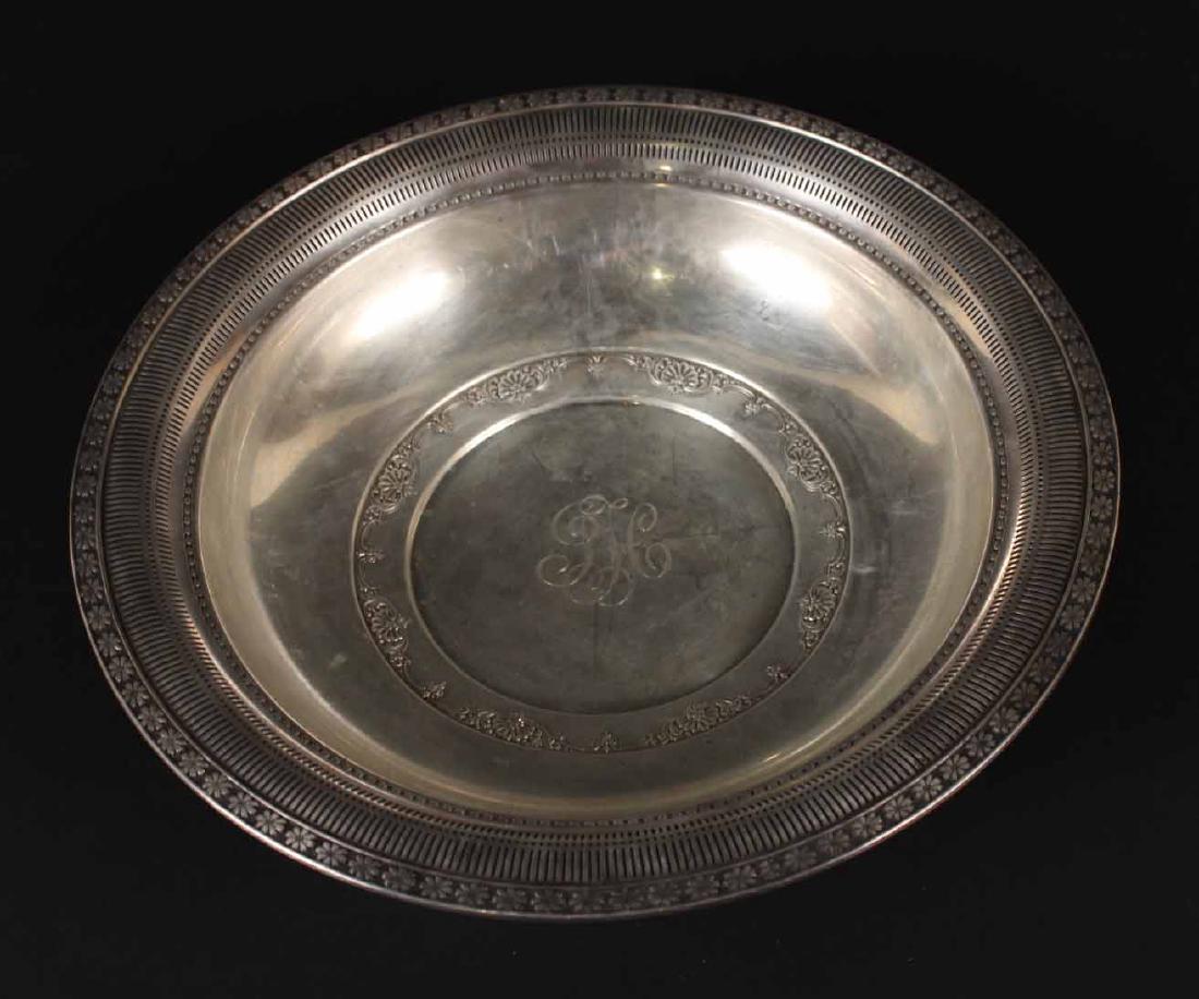 Wallace Sterling Silver Circular Bowl (1 of 7)