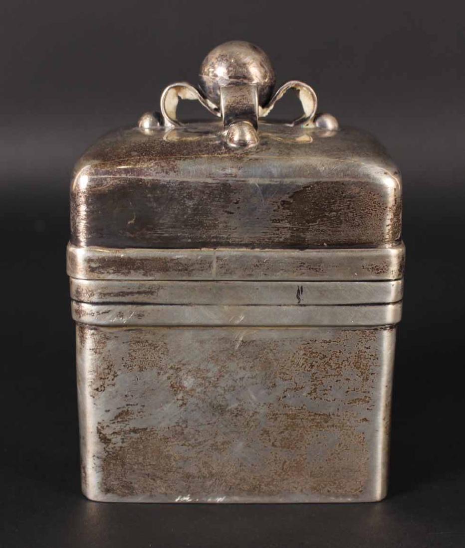 Spratling Mexico Sterling Silver Covered Box (1 of 4)