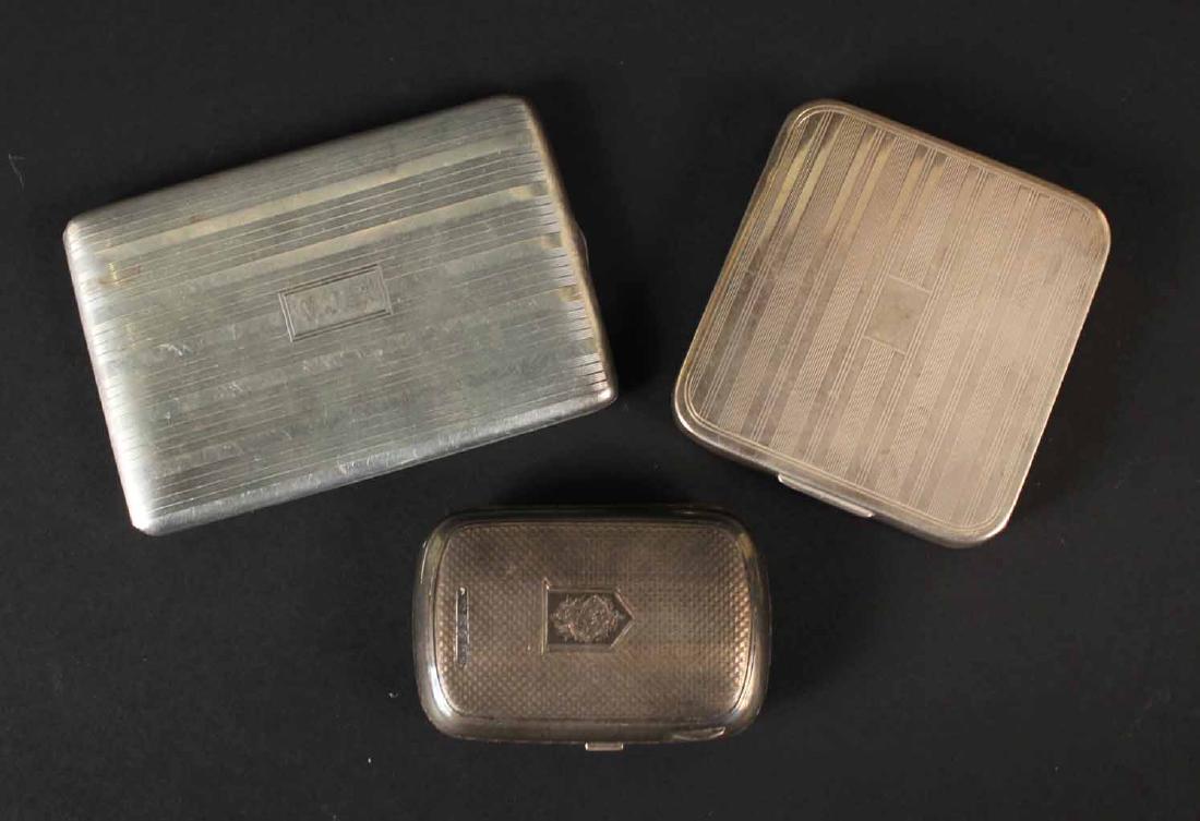 Sterling Silver Cigarette Case (1 of 9)