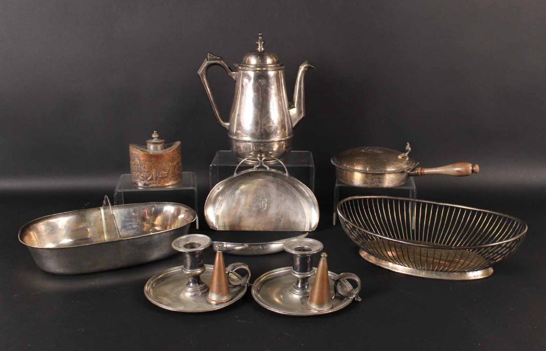 Group of Silver Plated Table Items (1 of 9)