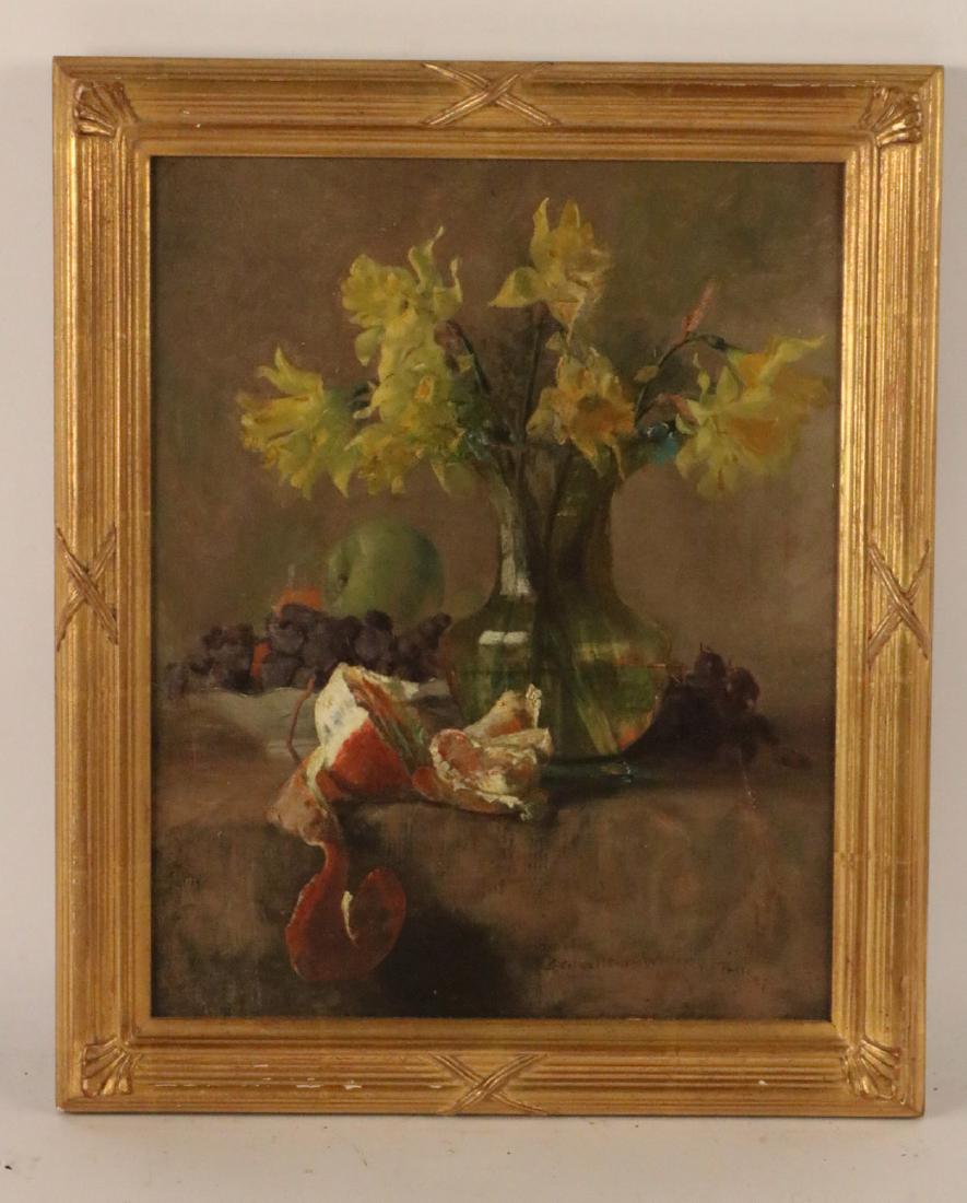 Oil on Canvas, Still Life, Bertha Woolrych (1 of 5)