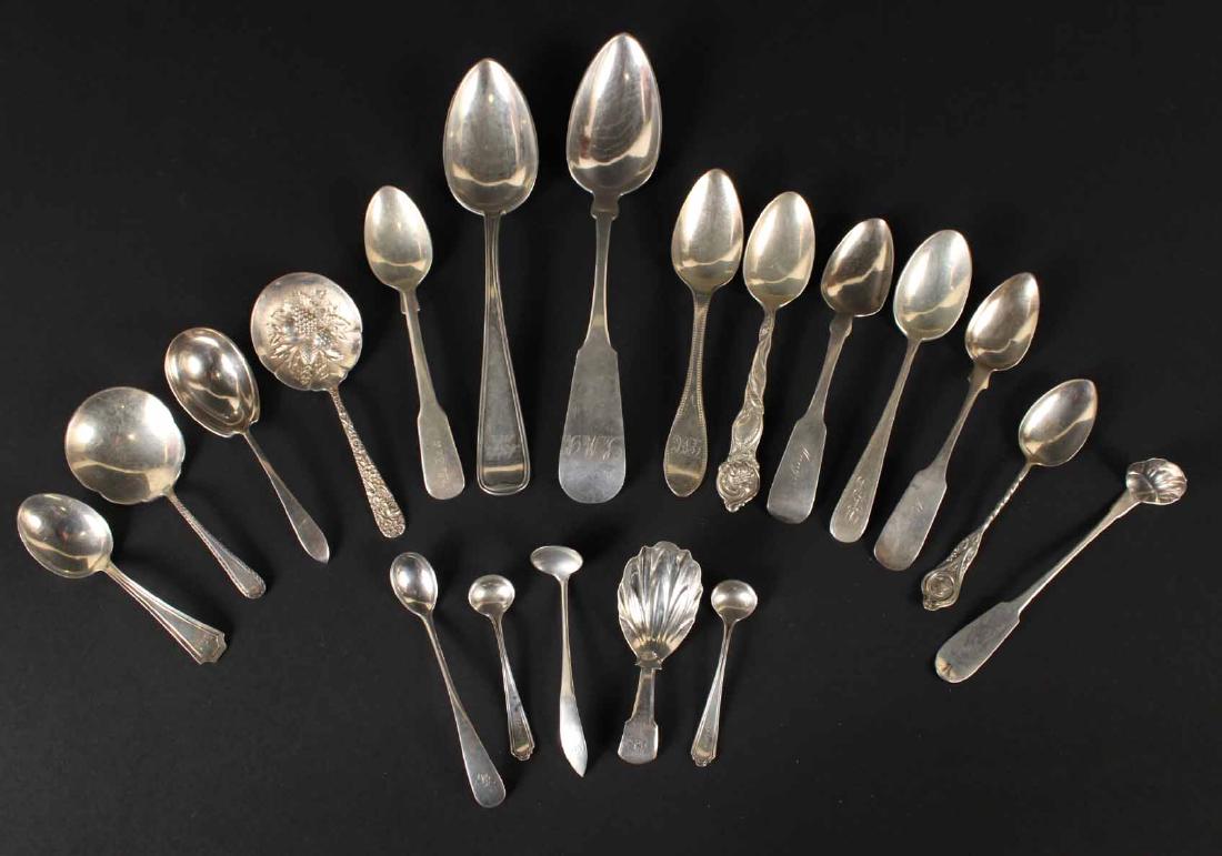 Group of Sterling Silver Spoons (1 of 9)