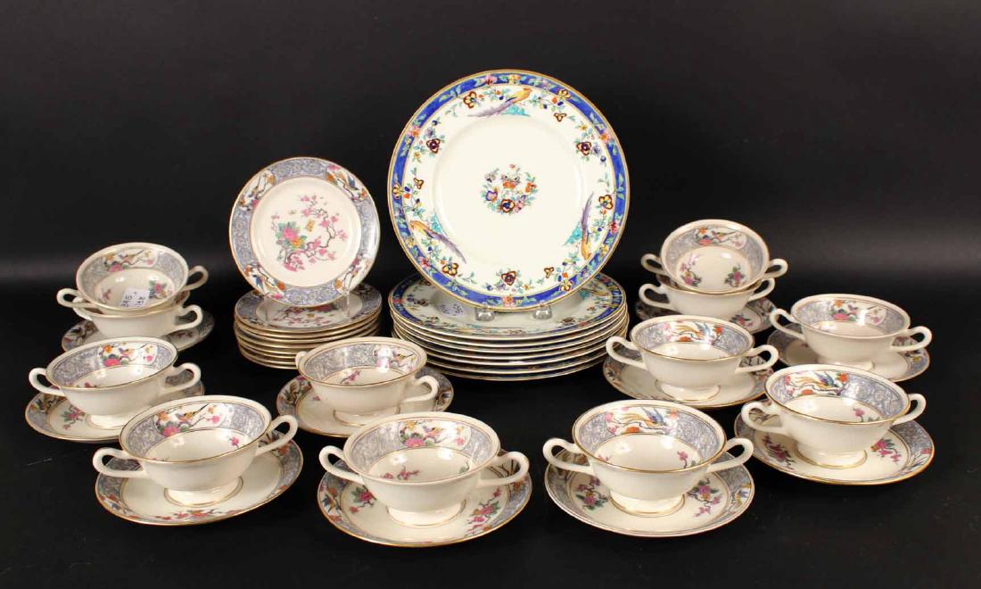 Partial Lenox "Ming" Pattern Tea Service (1 of 10)