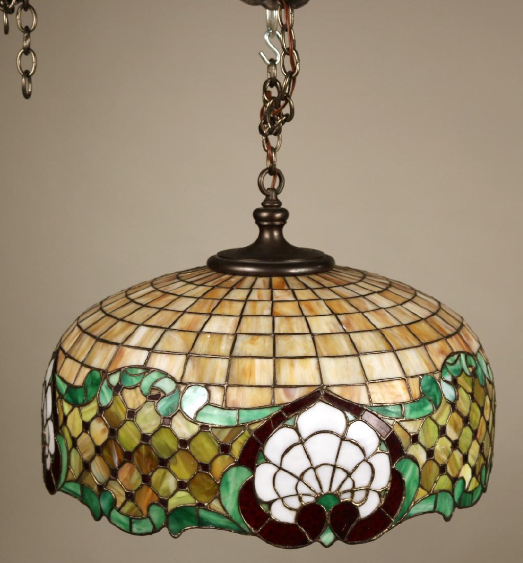 Tiffany Style Stained Glass Hanging Light (1 of 7)